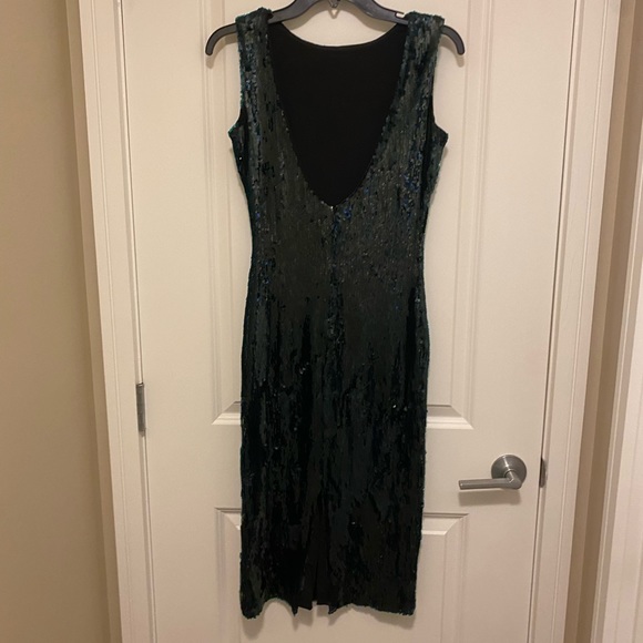 Dress the Population Green Sequin Dress S - Picture 10 of 15